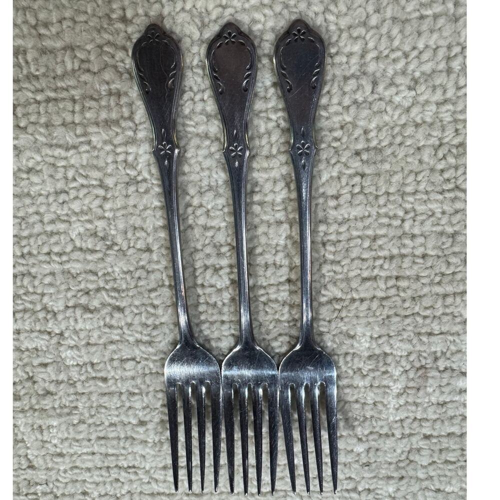 Northland Evening Star Dinner Forks Lot of 3